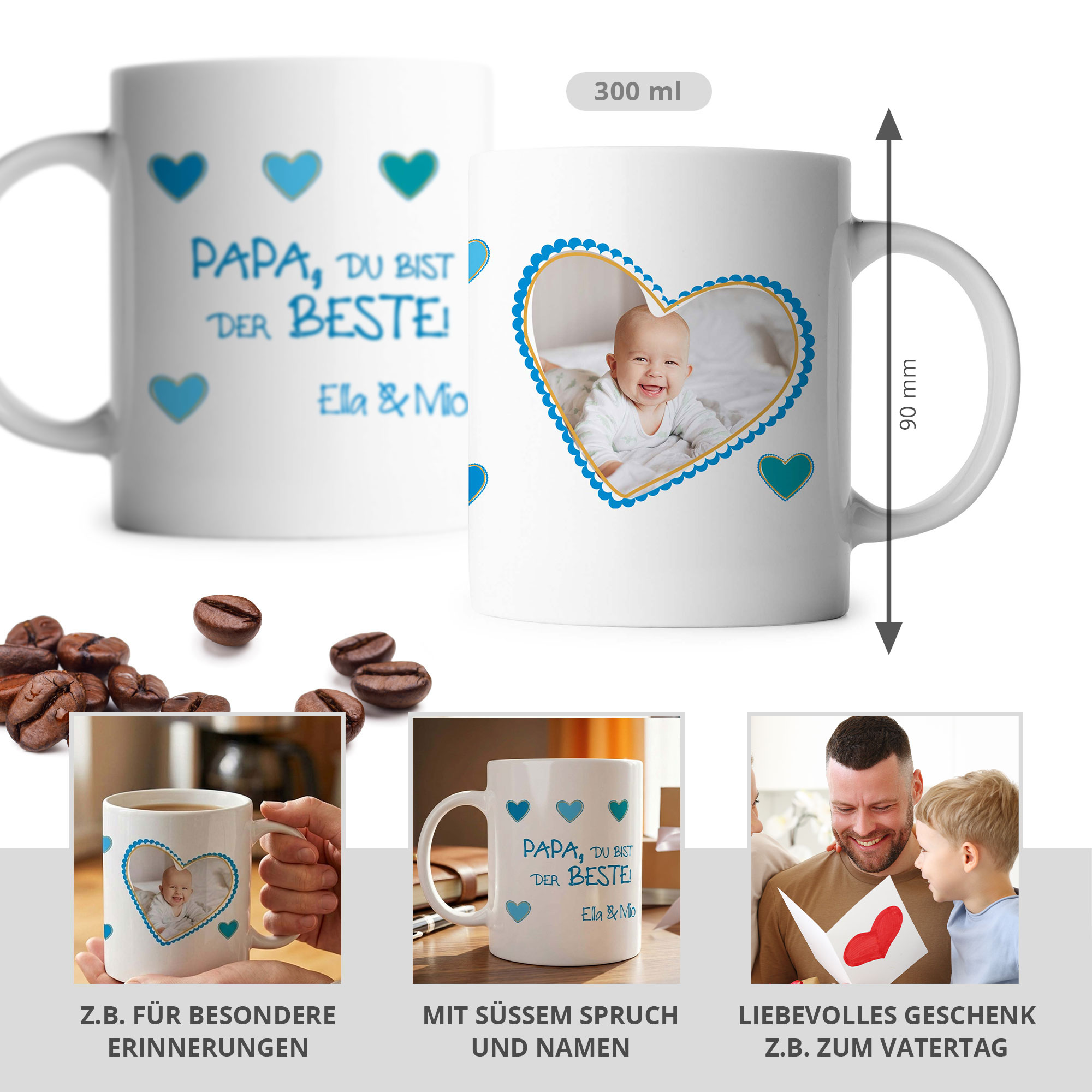Fototasse - Papa ist der Beste Fototasse - Papa ist der Beste