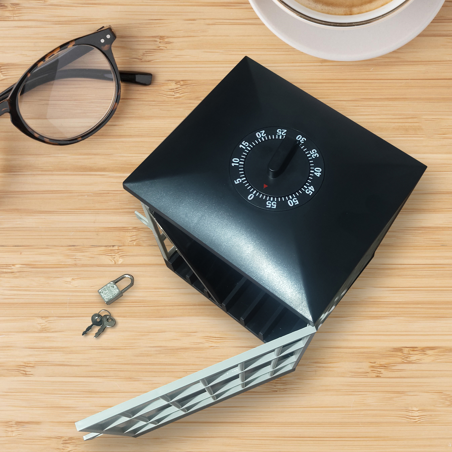 Handy-Knast mit Timer – das geniale Gefängnis für Smartphones