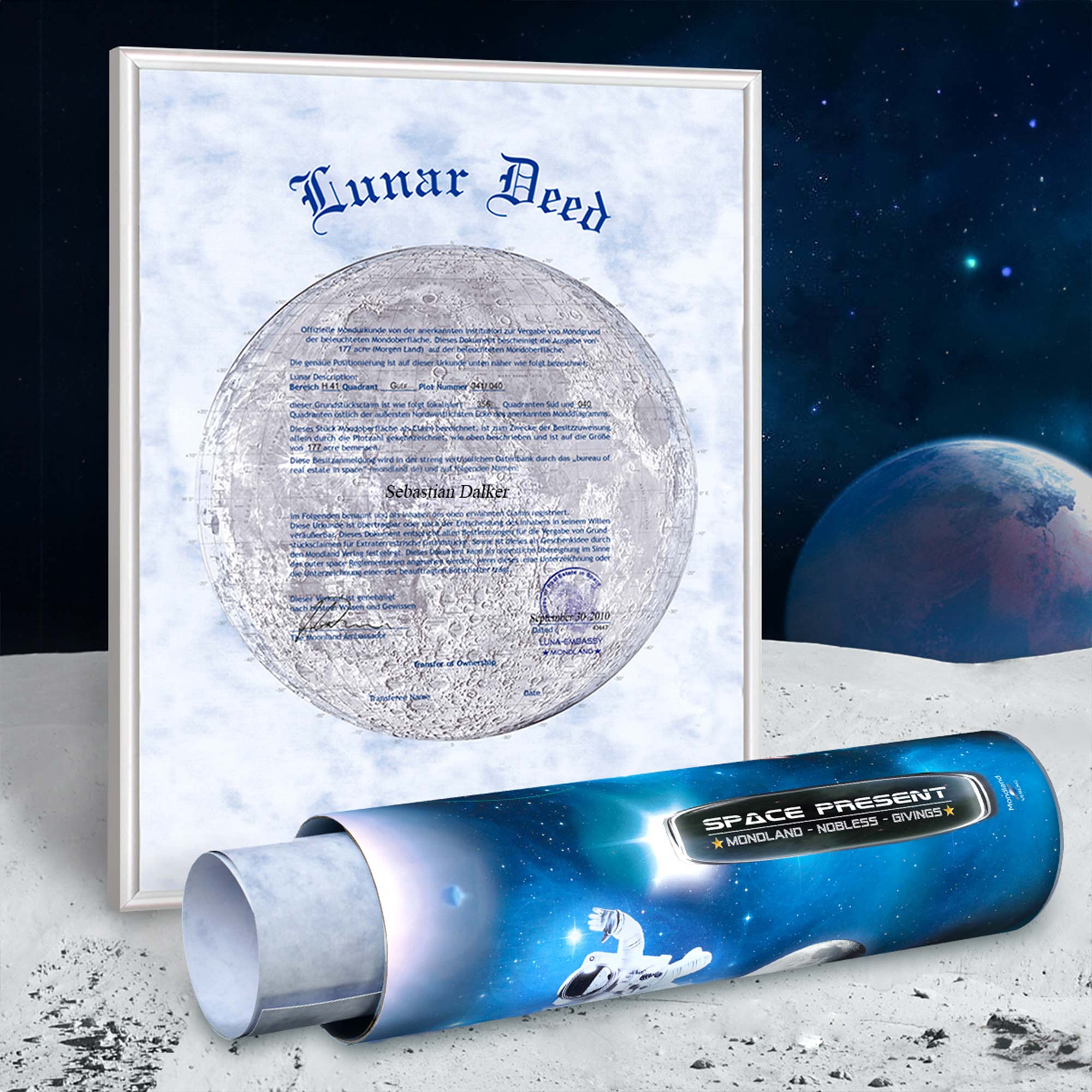 Mond-Grundstück