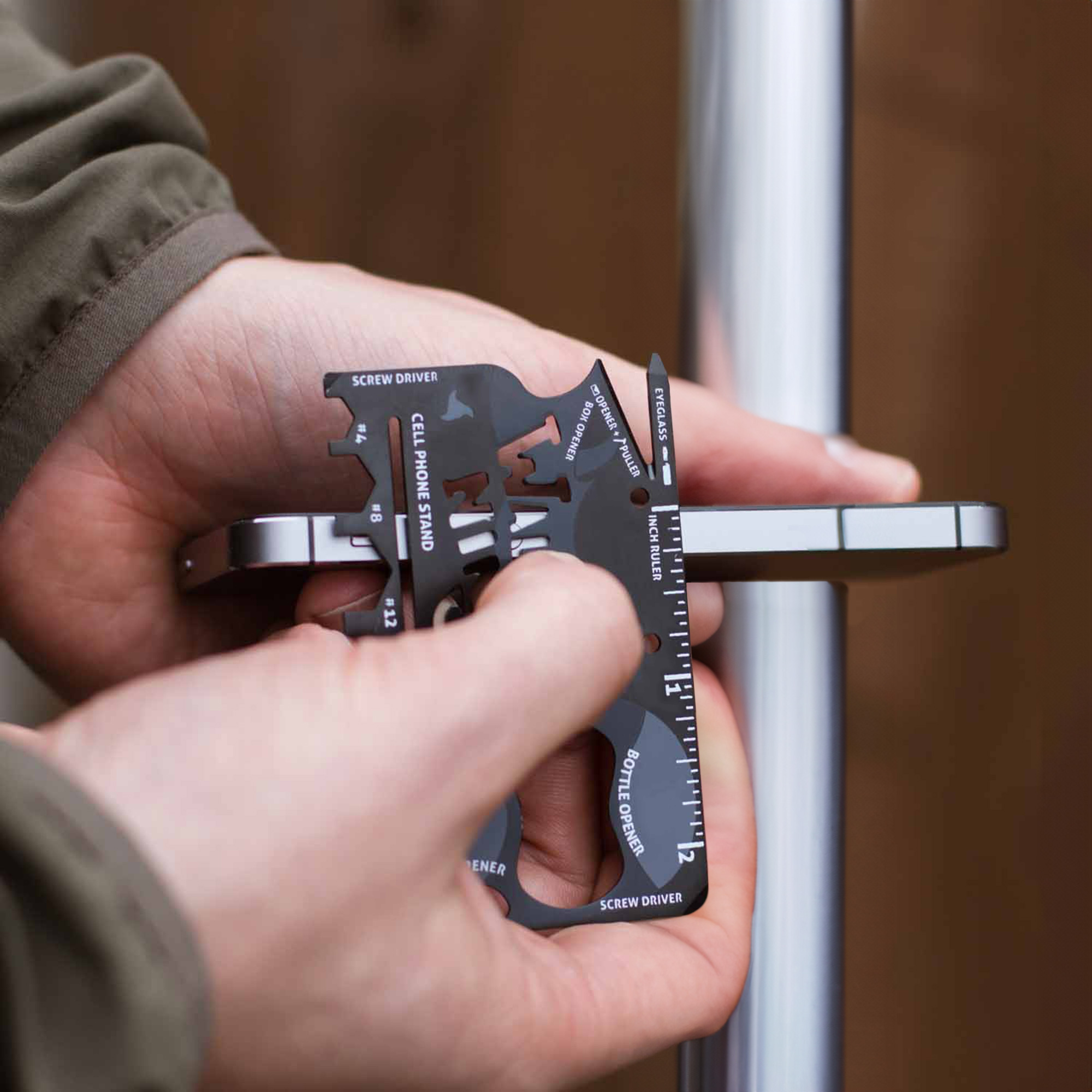 Geldbeutel Multifunktionswerkzeug 18in1