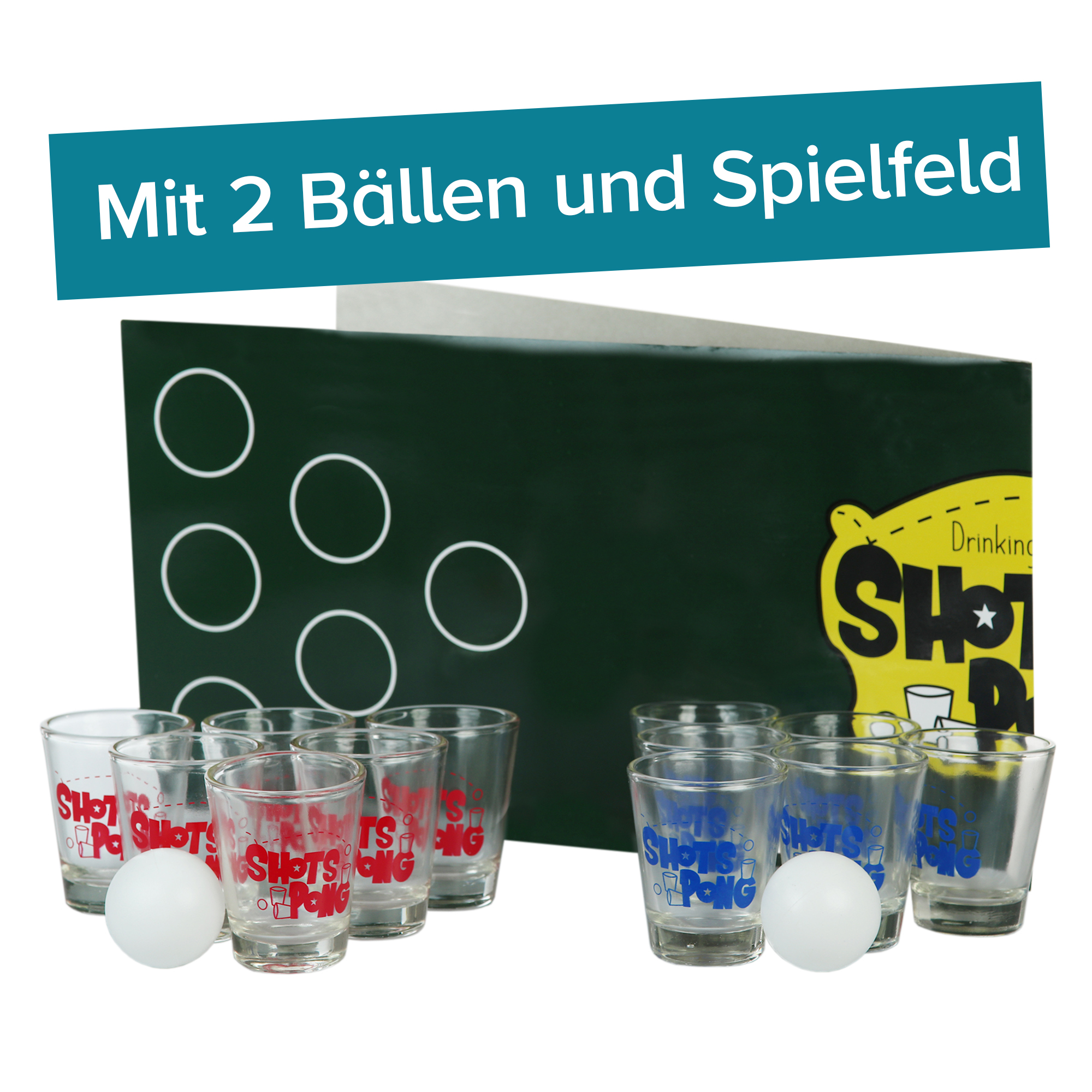 Shots Pong - Trinkspiel 3930 - 10