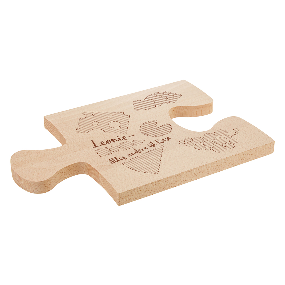 Personalisiertes Puzzle Brettchen - Käse 3913 - 3