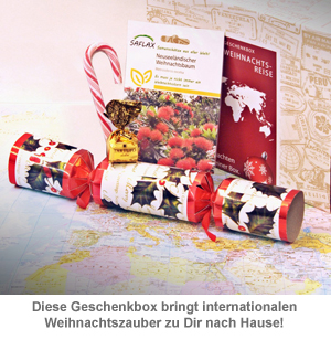 Weihnachtsbox - Weihnachtliche Weltreise Geschenkbox 2303 - 1