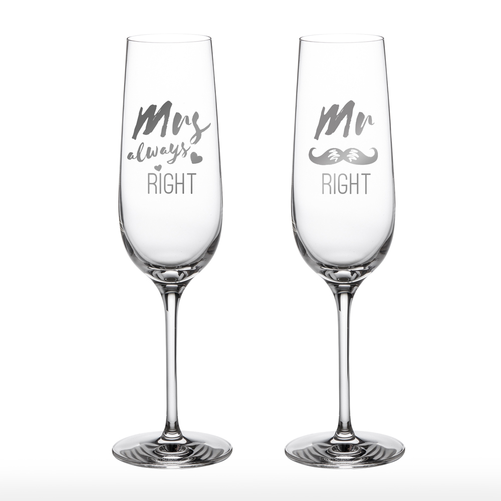 Sektgläser - Mr and Mrs Right 3065 - 4