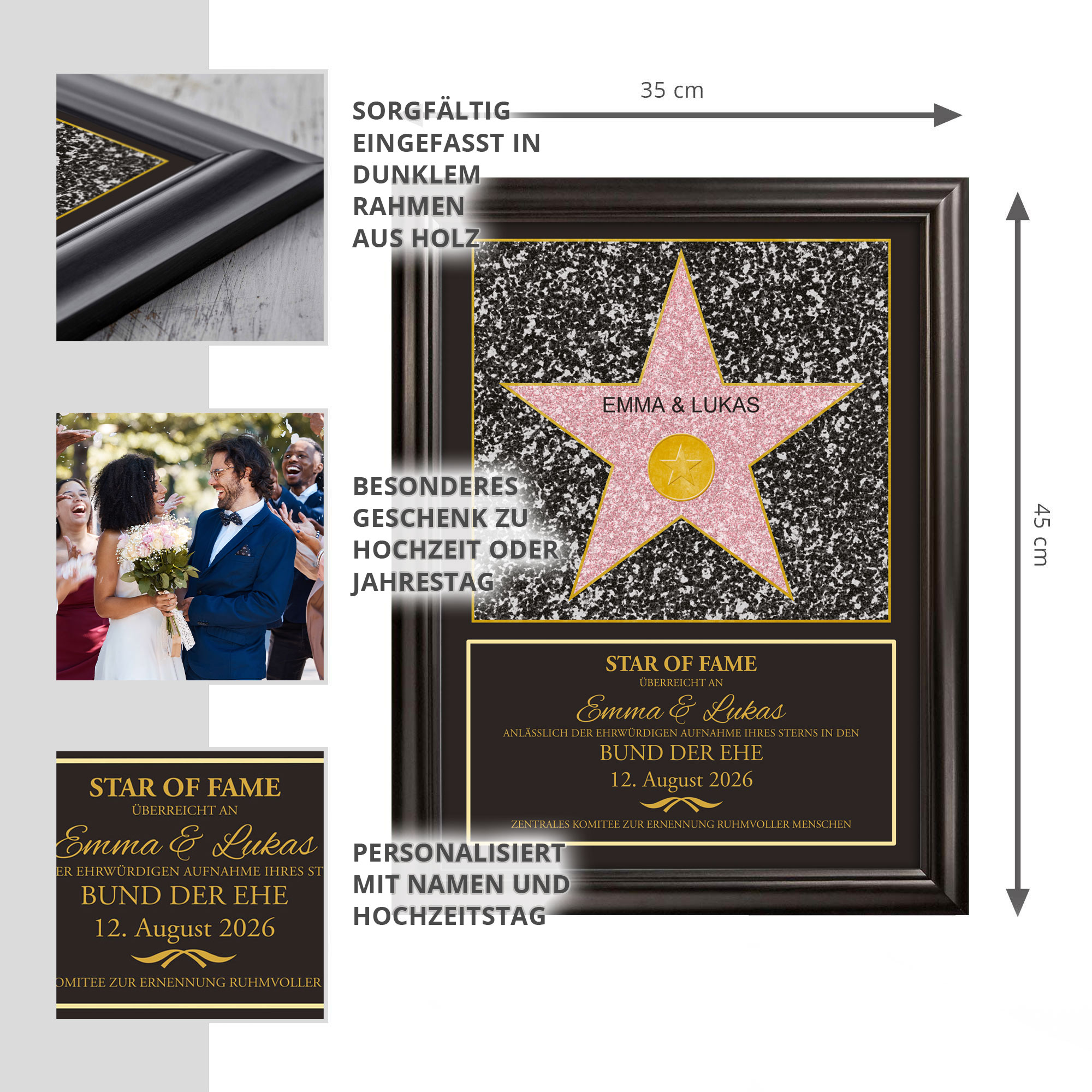 Star of Fame - Hochzeitsbild Star of Fame - Hochzeitsbild
