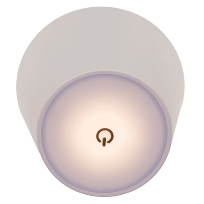 Flaschenleuchte LED mit Akku als Aufsatz