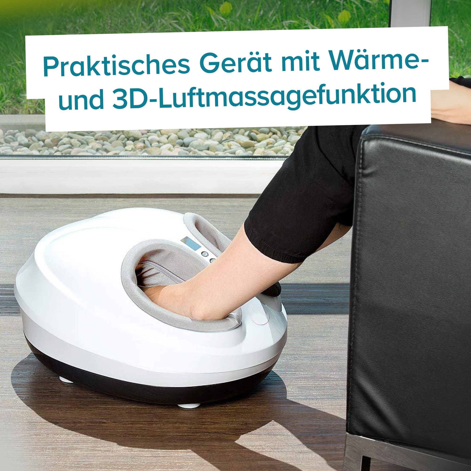 Fußmassagegerät mit Wärmefunktion und 3D Luftmassage 2774 - 1