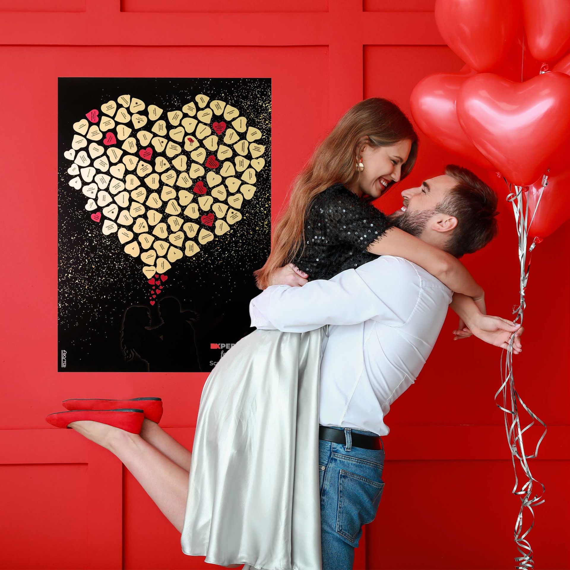 Scratch Map Paar Aktivitäten